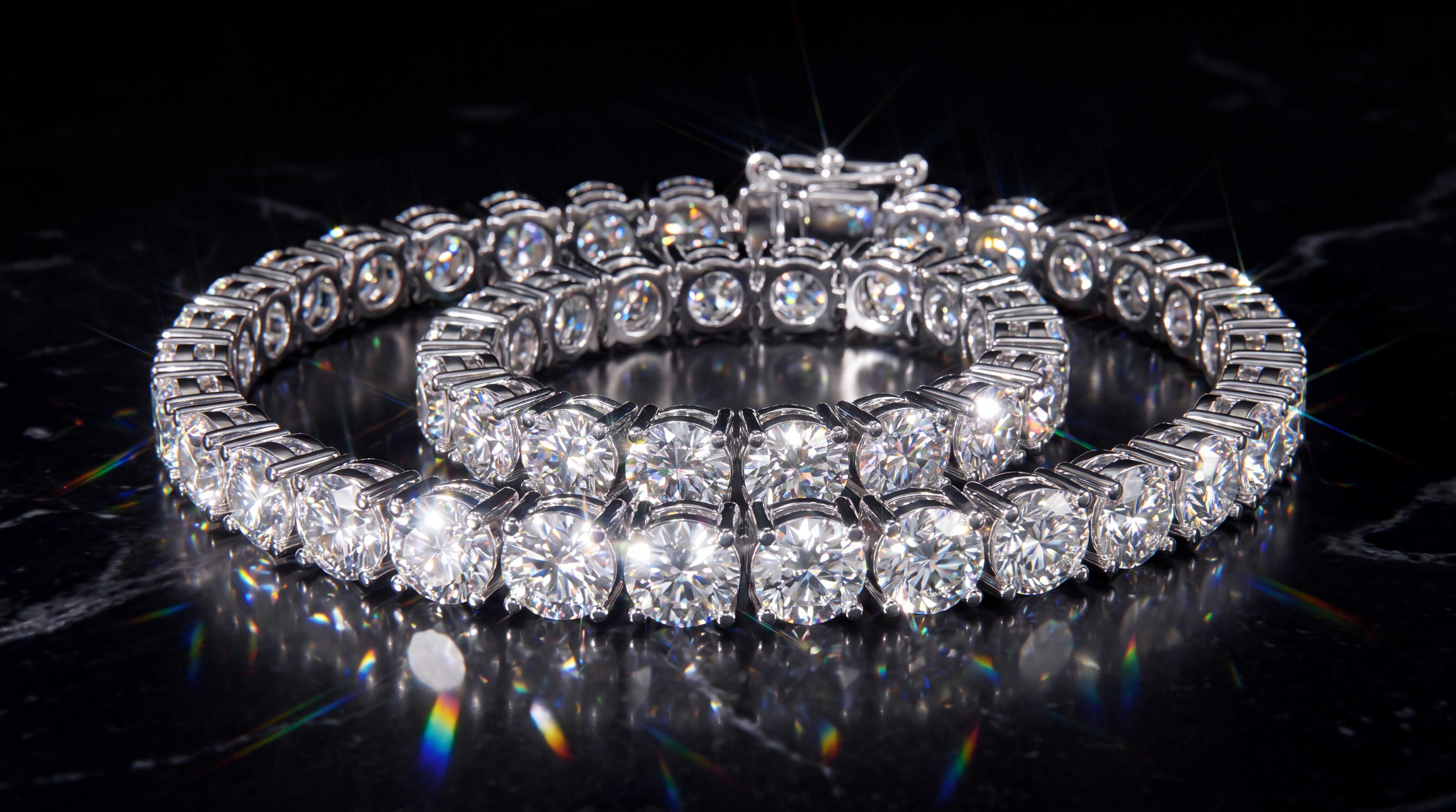 Shop moissanite tennis chains